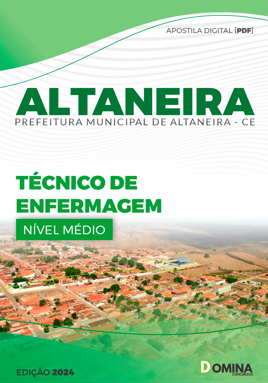 Apostila Pref Altaneira CE 2024 Técnico Enfermagem