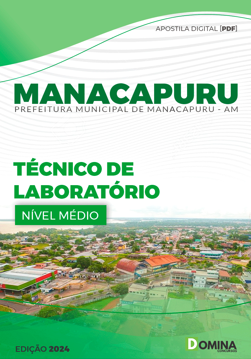 Apostila Pref Manacapuru AM 2024 Técnico de Laboratório