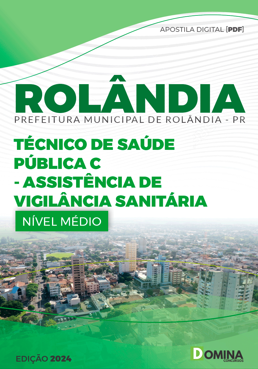 Pref Rolândia PR 2024 Assistência de Vigilância Sanitária