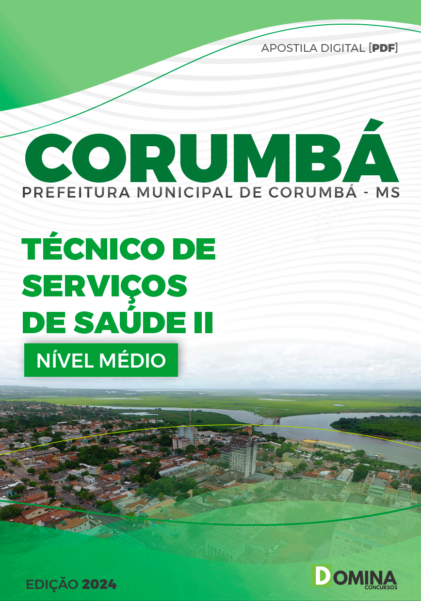 Apostila Pref Corumbá MS 2024 Técnico Serviços Saúde II