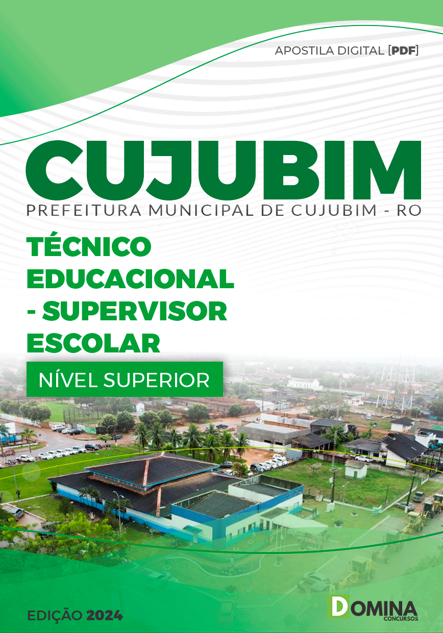 Apostila Pref Cujubim RO 2024 Supervisor Escolar