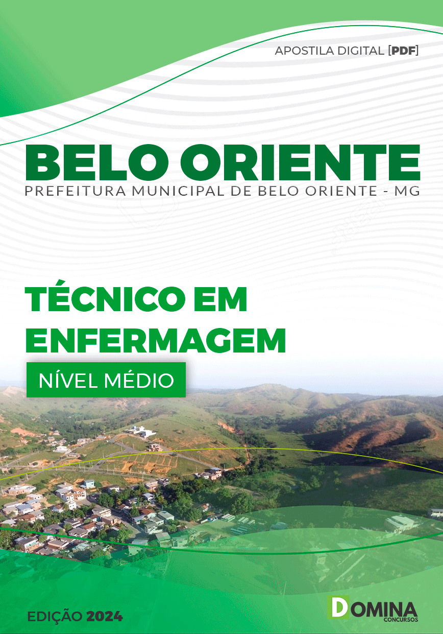 Apostila Pref Belo Oriente MG 2024 Técnico Enfermagem