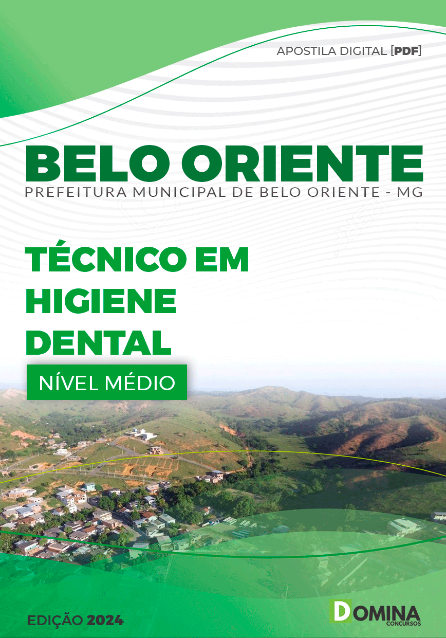 Apostila Pref Belo Oriente MG 2024 Técnico Higiene Dental