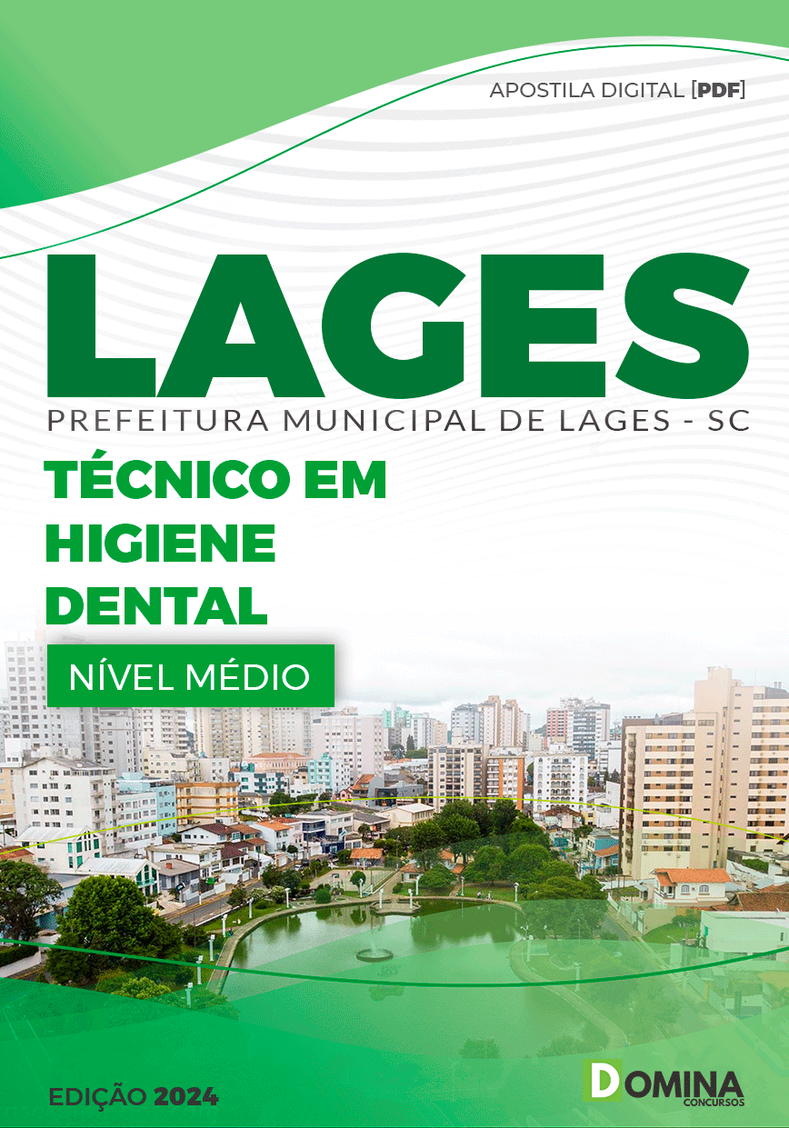 Apostila Pref Lages SC 2024 Técnico em Higiene Dental
