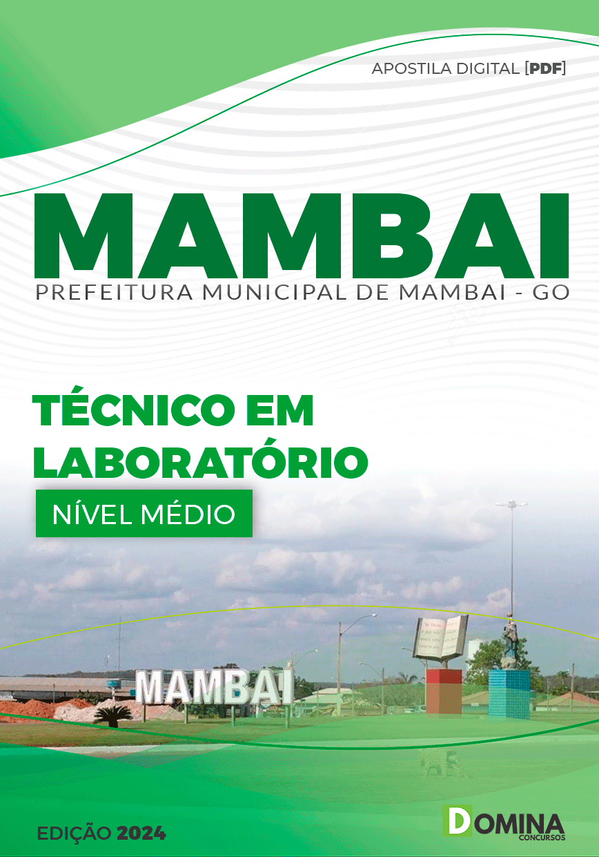 Apostila Pref Mambai GO 2024 Técnico Laboratório