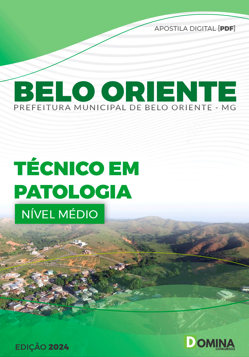 Apostila Pref Belo Oriente MG 2024 Técnico Patologia