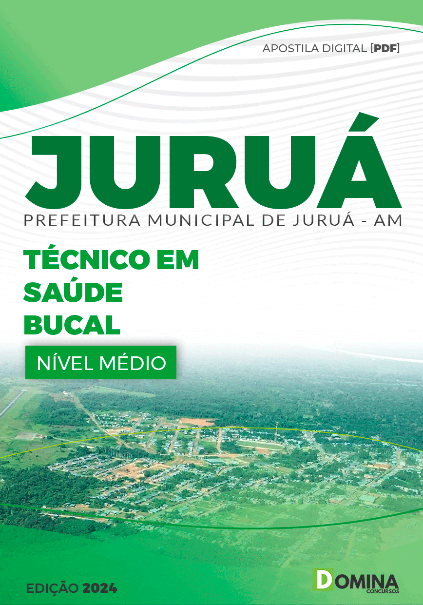 Apostila Concurso Pref Juruá AM 2024 Técnico Saúde Bucal
