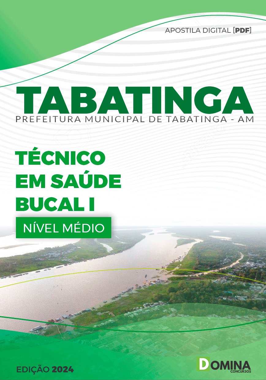 Apostila Pref Tabatinga AM 2024 Técnico Saúde Bucal