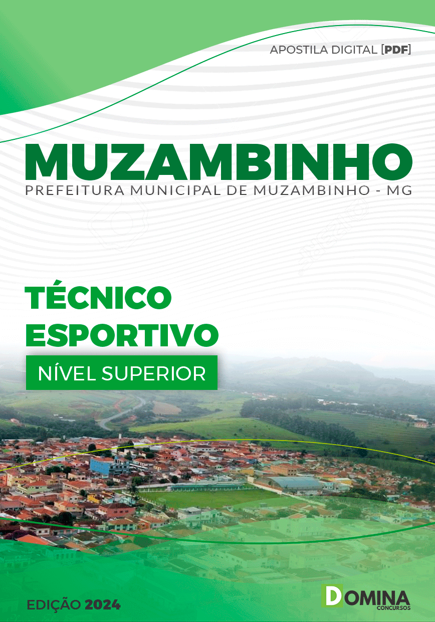 Apostila Pref Muzambinho MG 2024 Técnico Esportivo