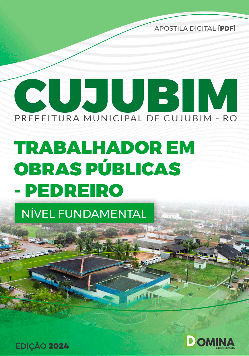 Apostila Pref Cujubim RO 2024 Pedreiro