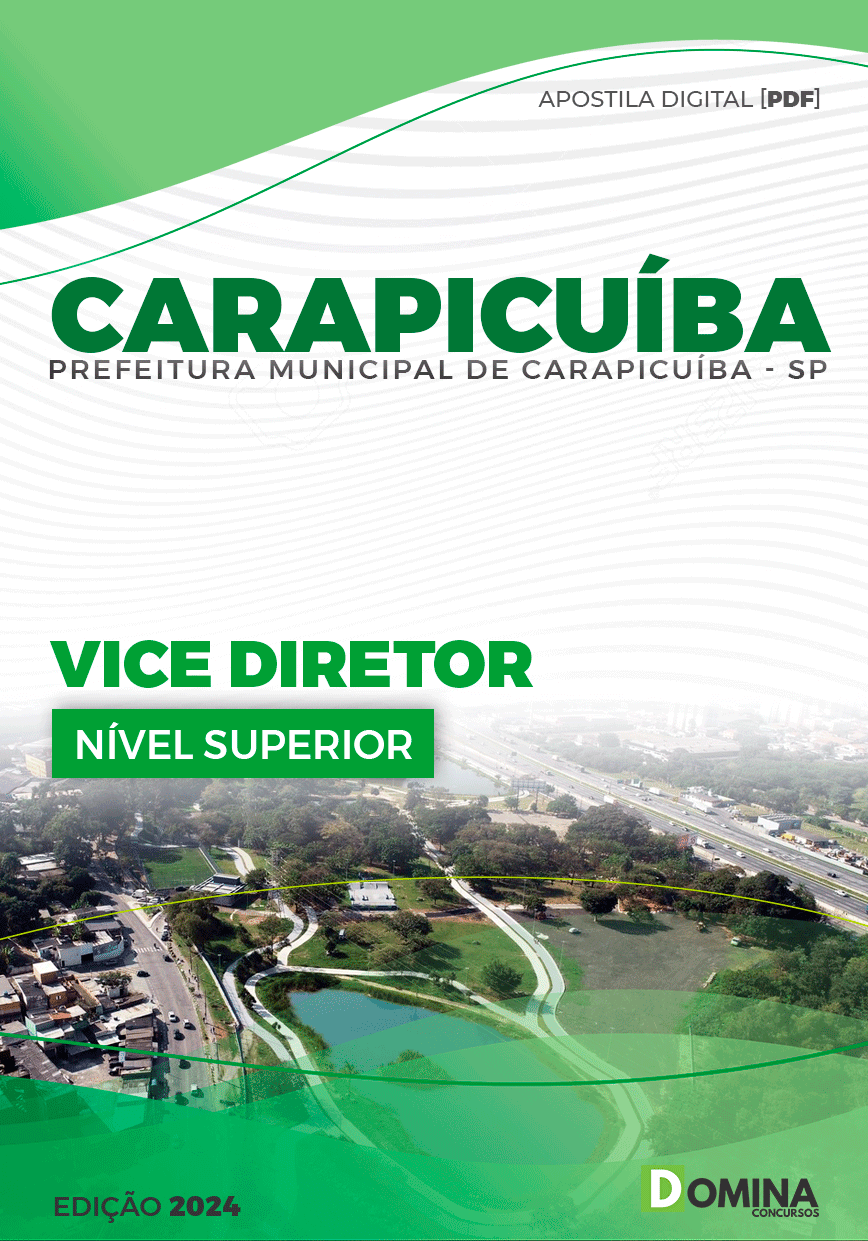 Apostila Pref Carapicuíba SP 2024 Vice Diretor