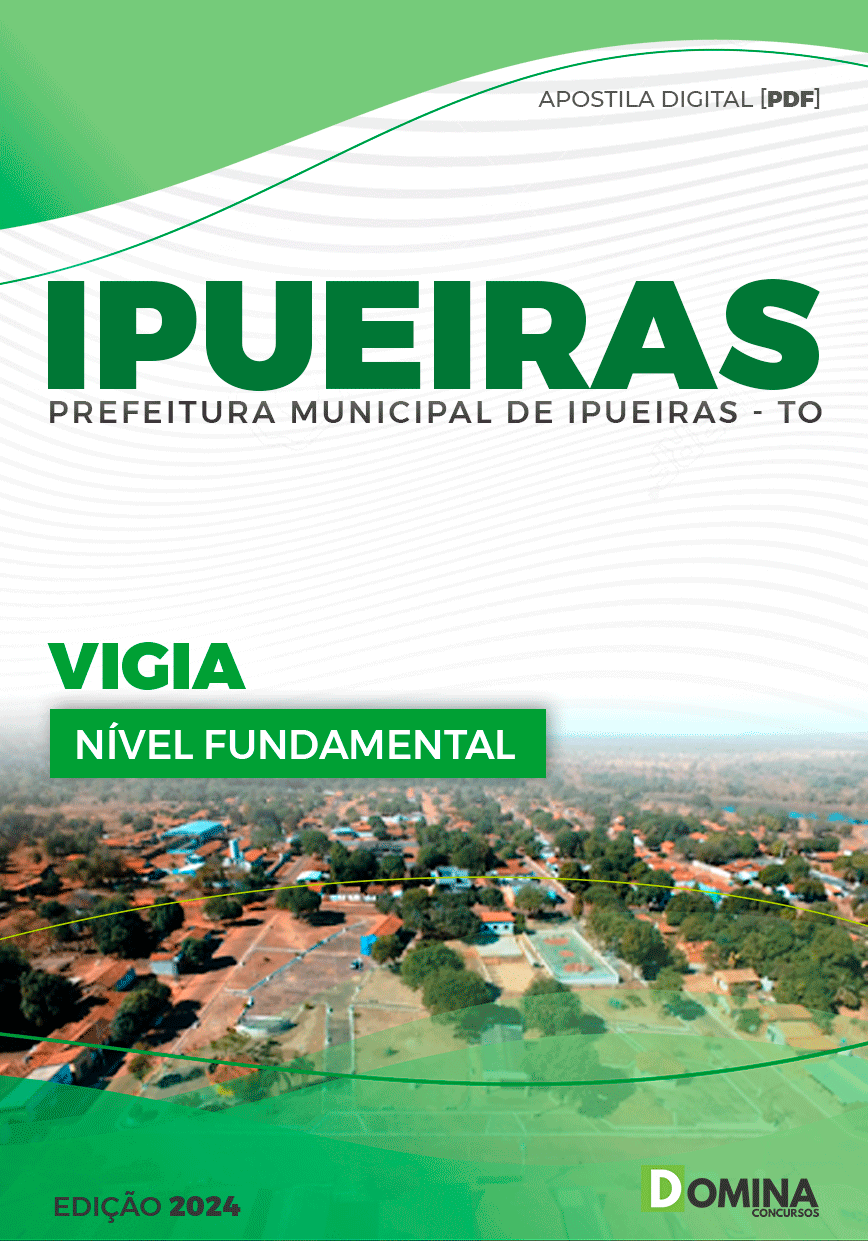 Apostila Pref Ipueiras TO 2024 Vigia