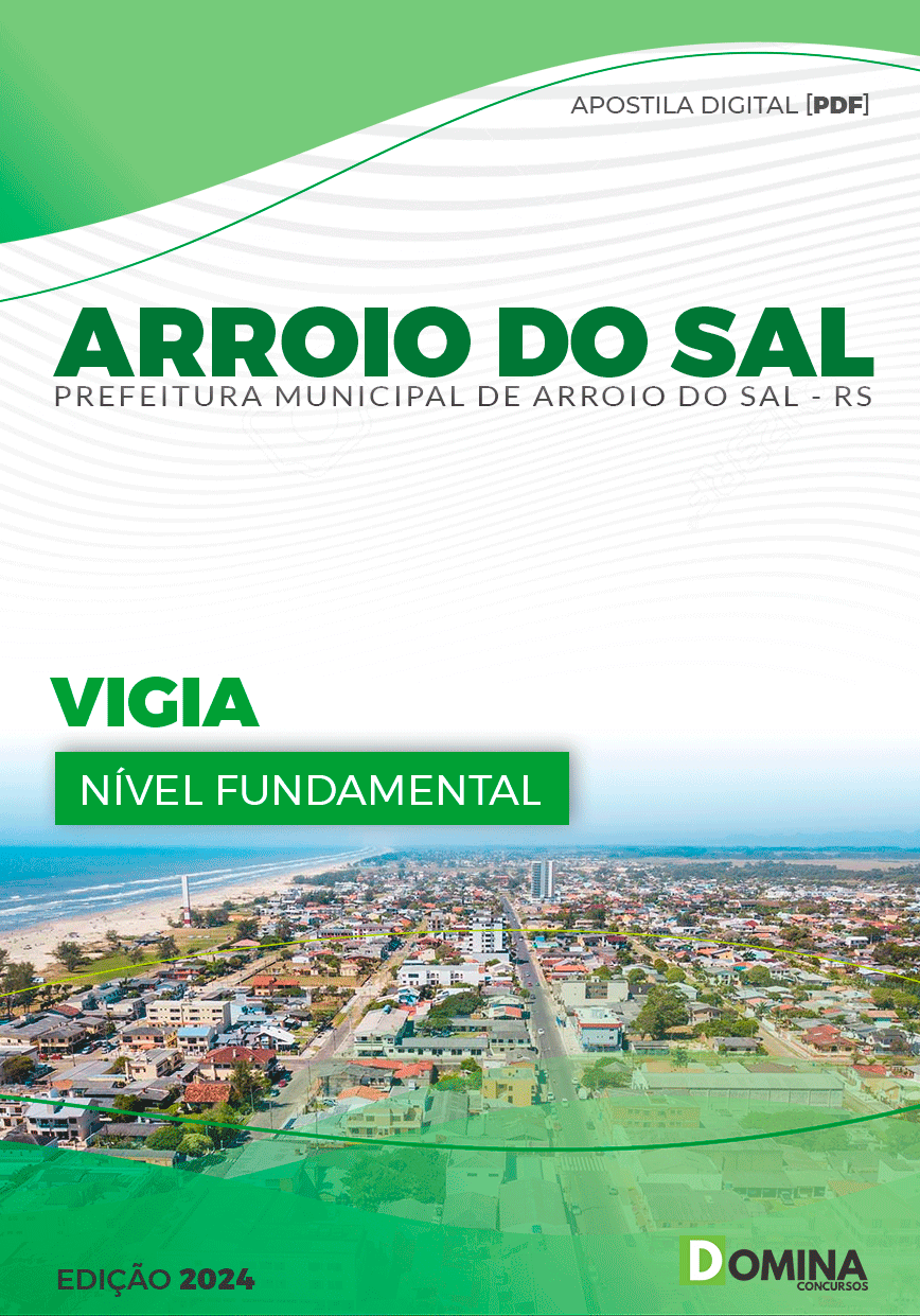 Apostila Pref Arroio do Sal RS 2024 Vigia