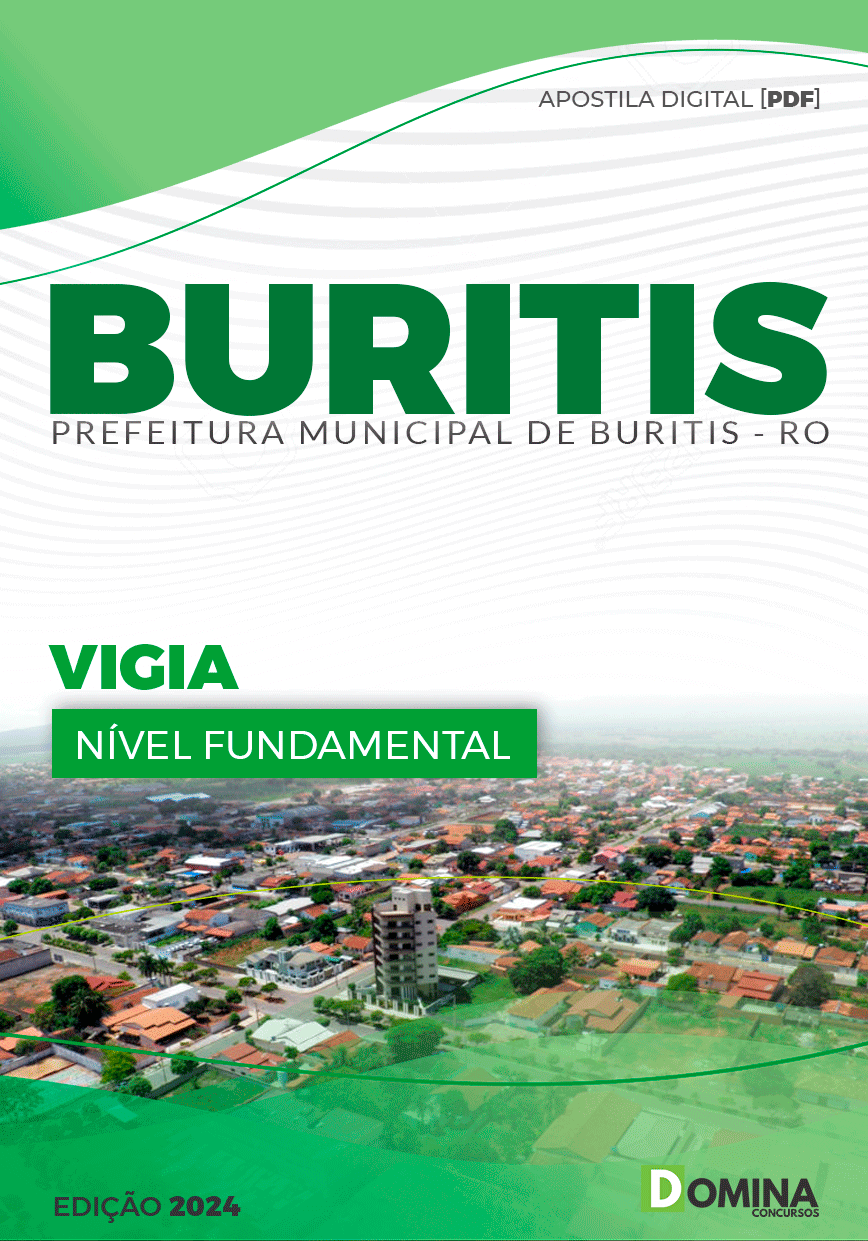 Apostila Pref Buritis RO 2024 Vigia