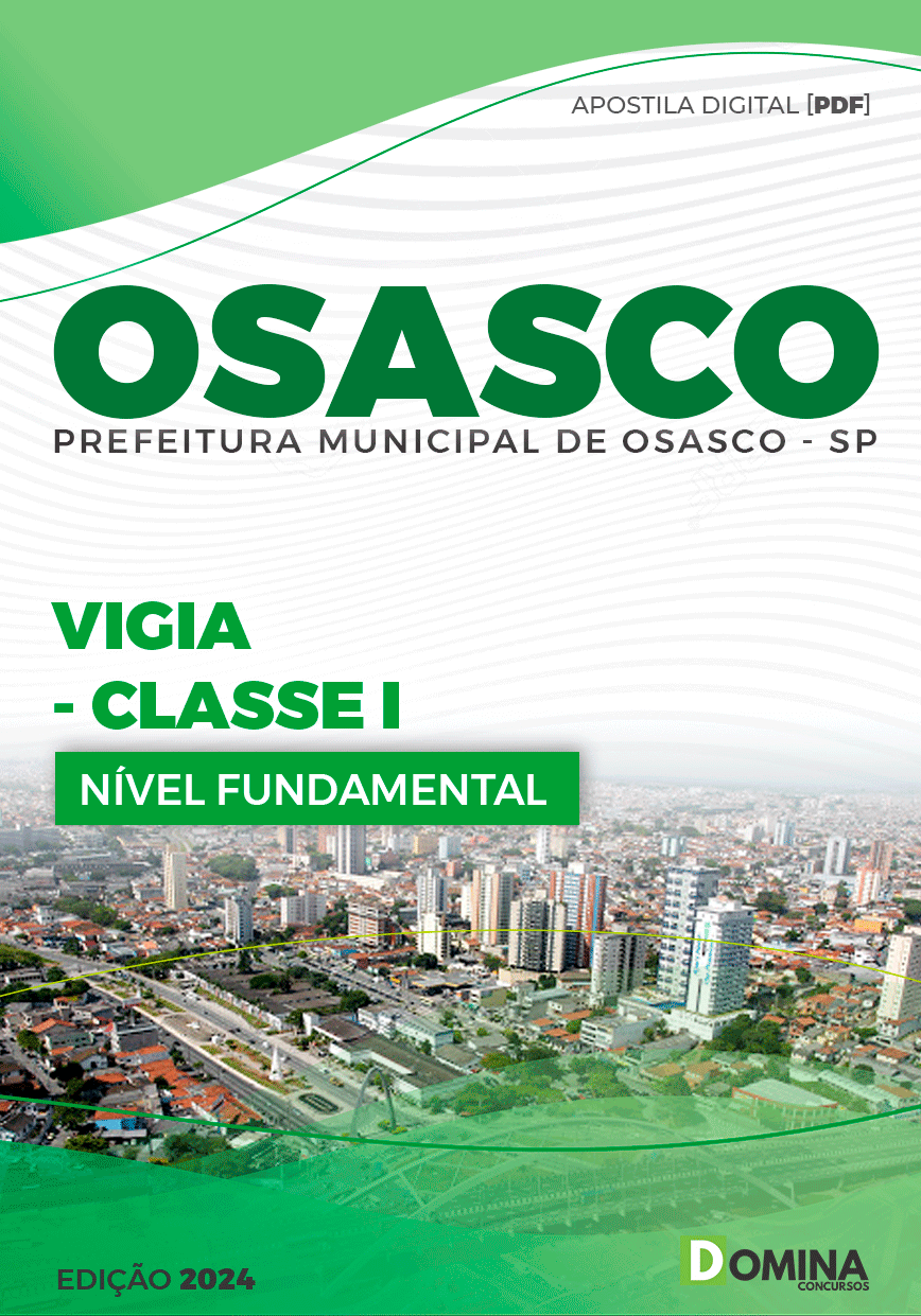 Apostila Pref Osasco SP 2024 Vigia Classe
