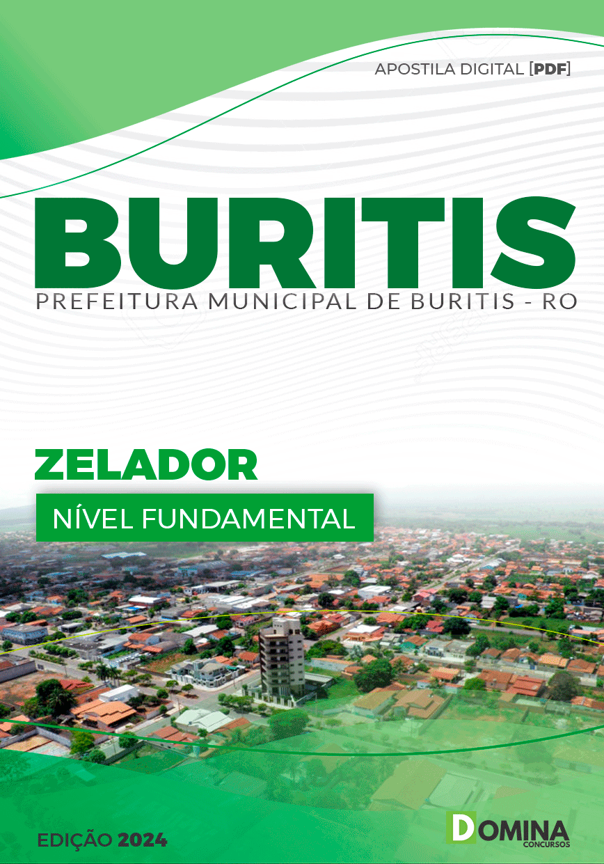 Apostila Pref Buritis RO 2024 Zelador