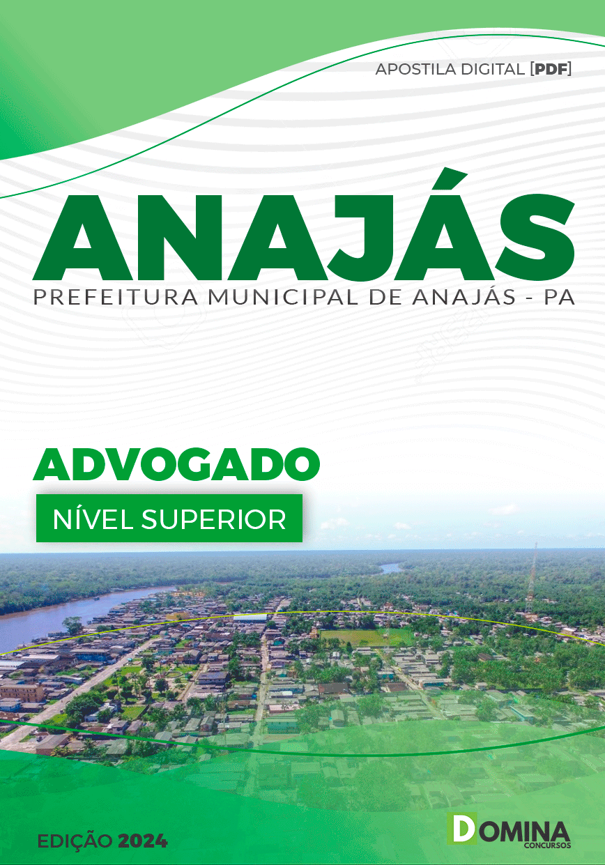 Apostila Pref Anajás PA 2024 Advogado