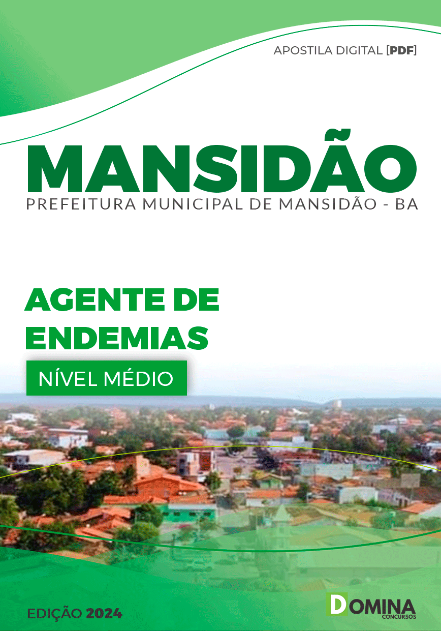 Apostila Pref Mansidão BA 2024 Agente de Endemias
