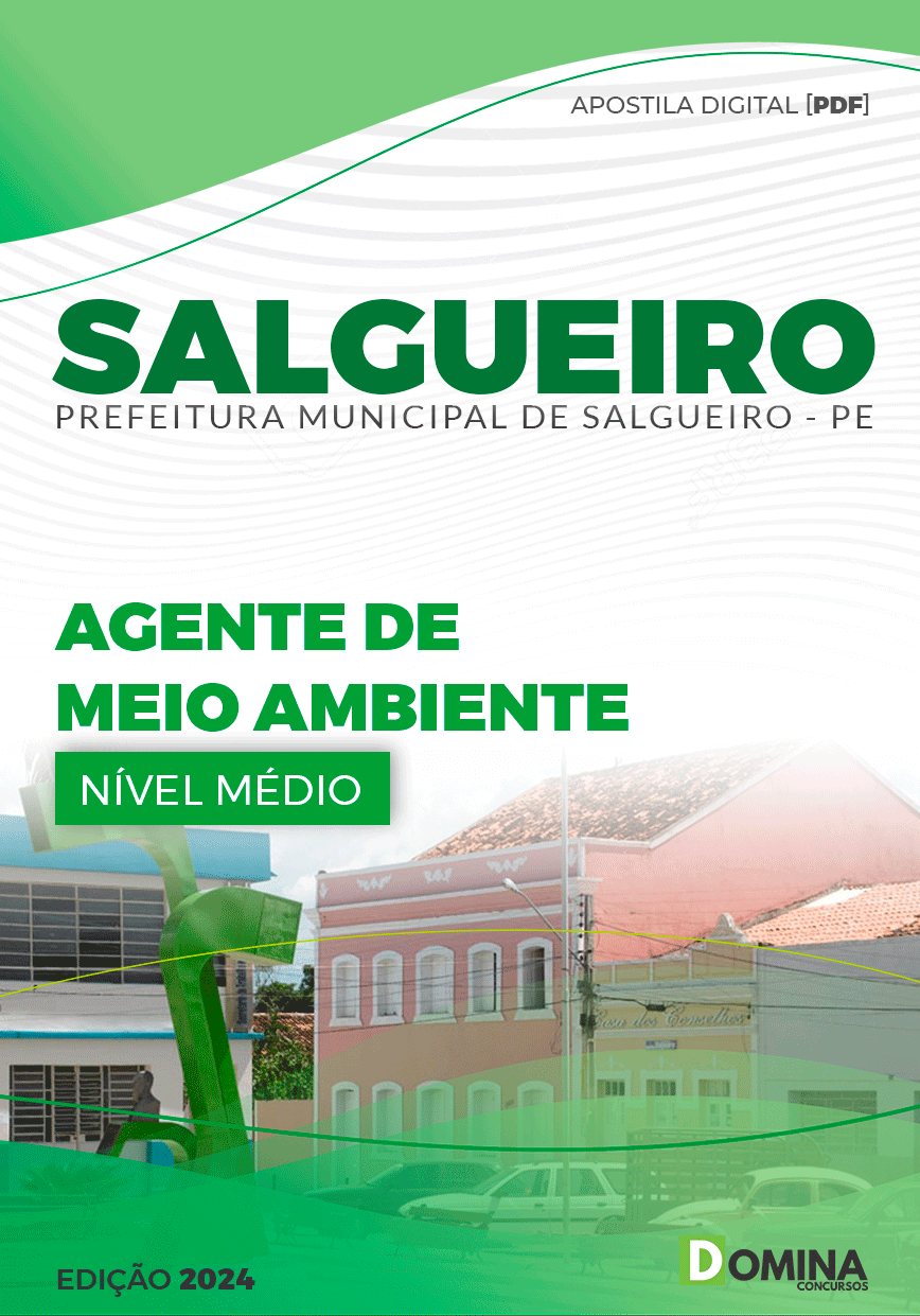 Apostila Prefeitura Salgueiro PE 2024 Agente de Meio Ambiente