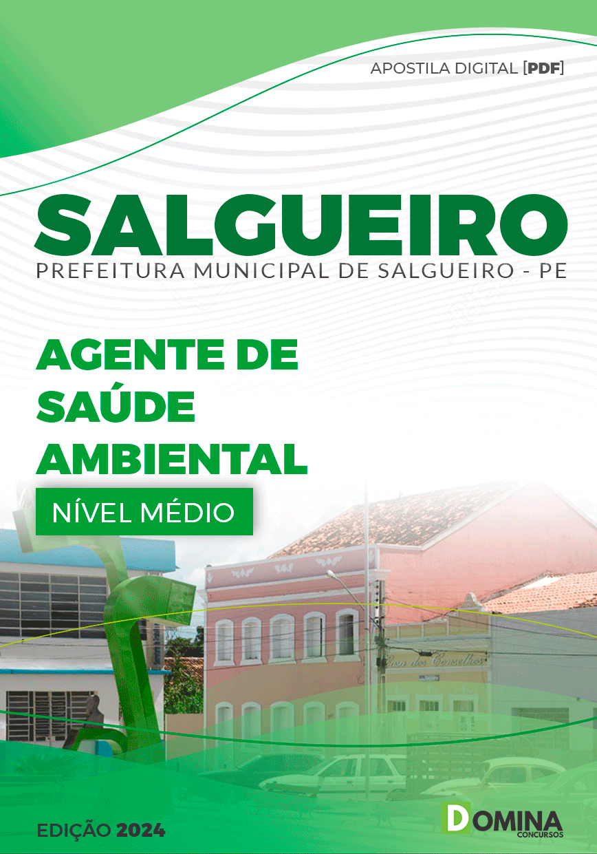 Apostila Prefeitura Salgueiro PE 2024 Agente Saúde Ambiental