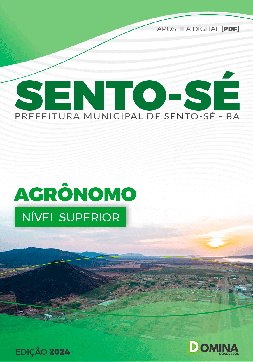 Apostila Pref Sento-Sé BA 2024 Agrônomo