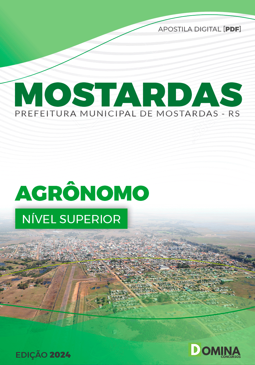 Apostila Prefeitura Mostardas RS 2024 Agrônomo