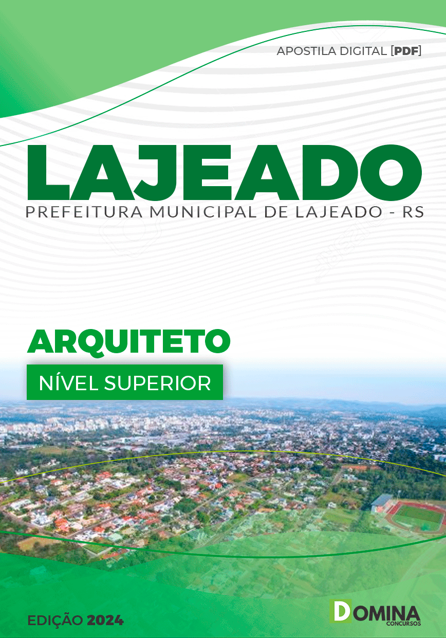 Apostila Pref Lajeado RS 2024 Arquiteto
