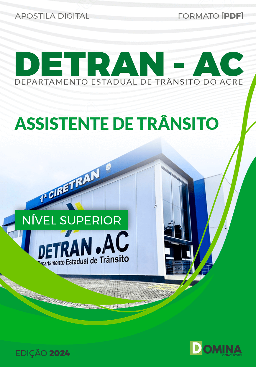 Apostila DETRAN AC 2024 Assistente de Trânsito