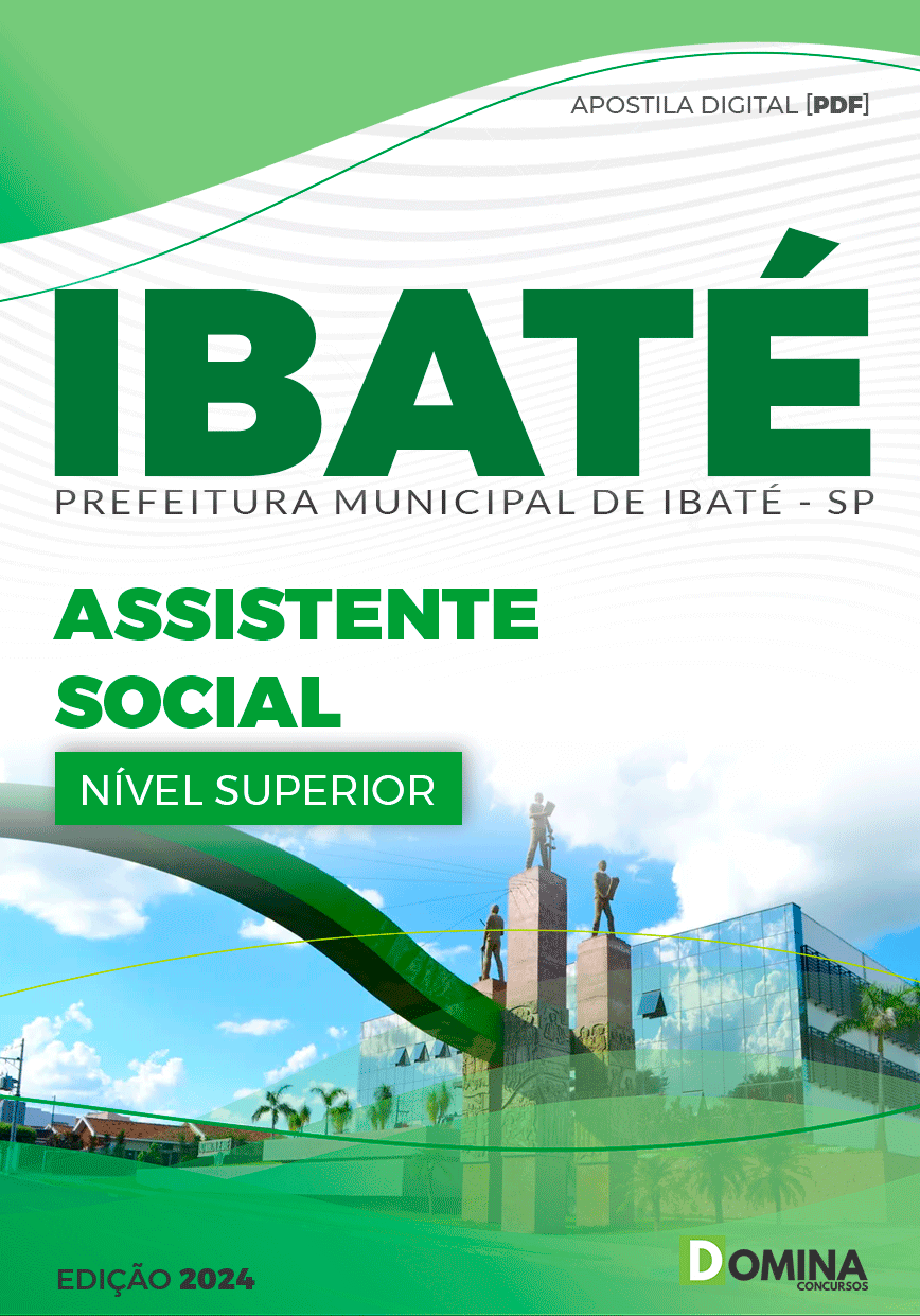 Apostila Pref Ibaté SP 2024 Assistente Social