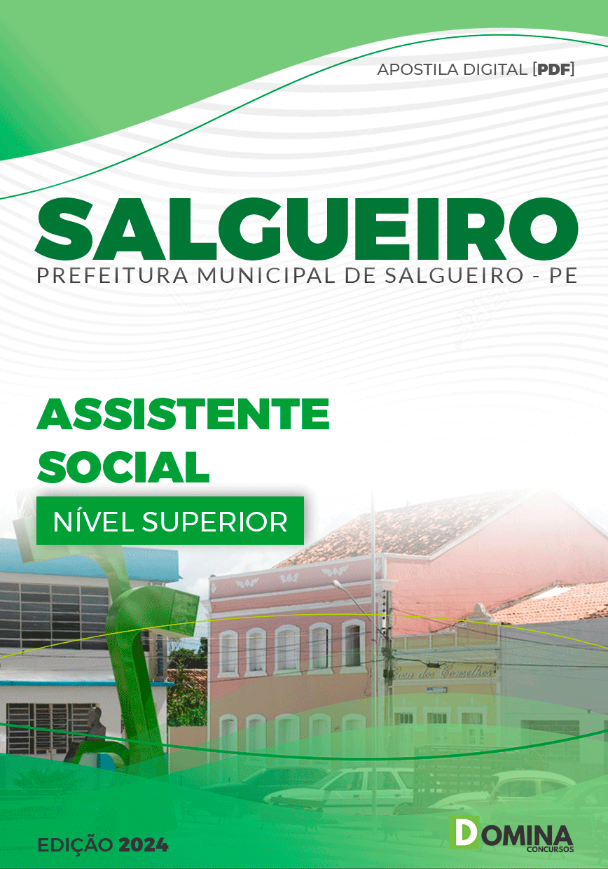 Apostila Prefeitura Salgueiro PE 2024 Assistente Social