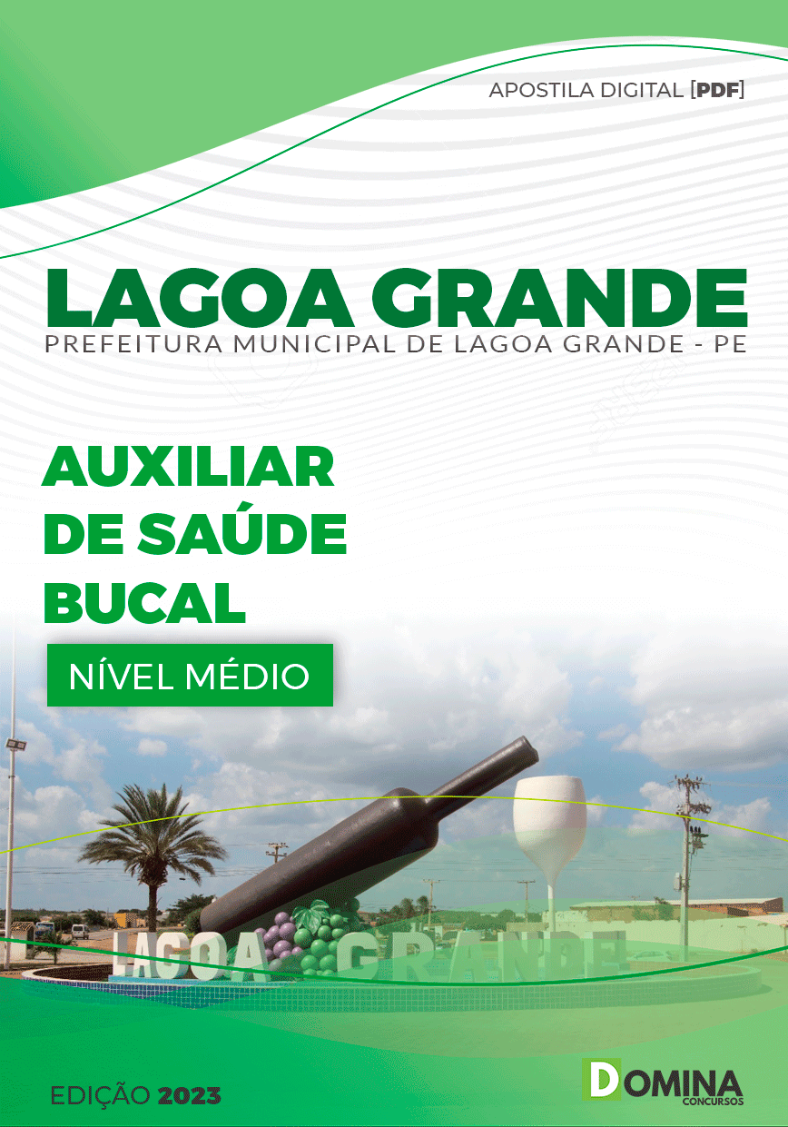 Apostila Pref Lagoa Grande PE 2024 Auxiliar Saúde Bucal