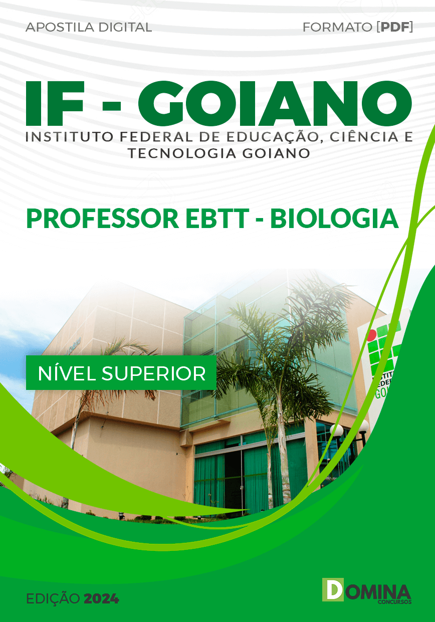 Apostila IF GOIANO 2024 Professor EBTT Biologia