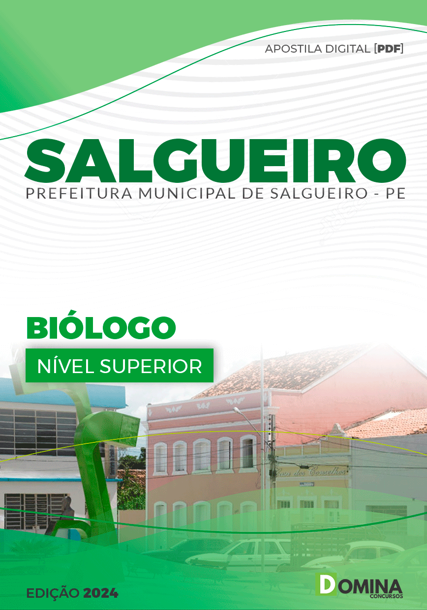 Apostila Prefeitura Salgueiro PE 2024 Biólogo