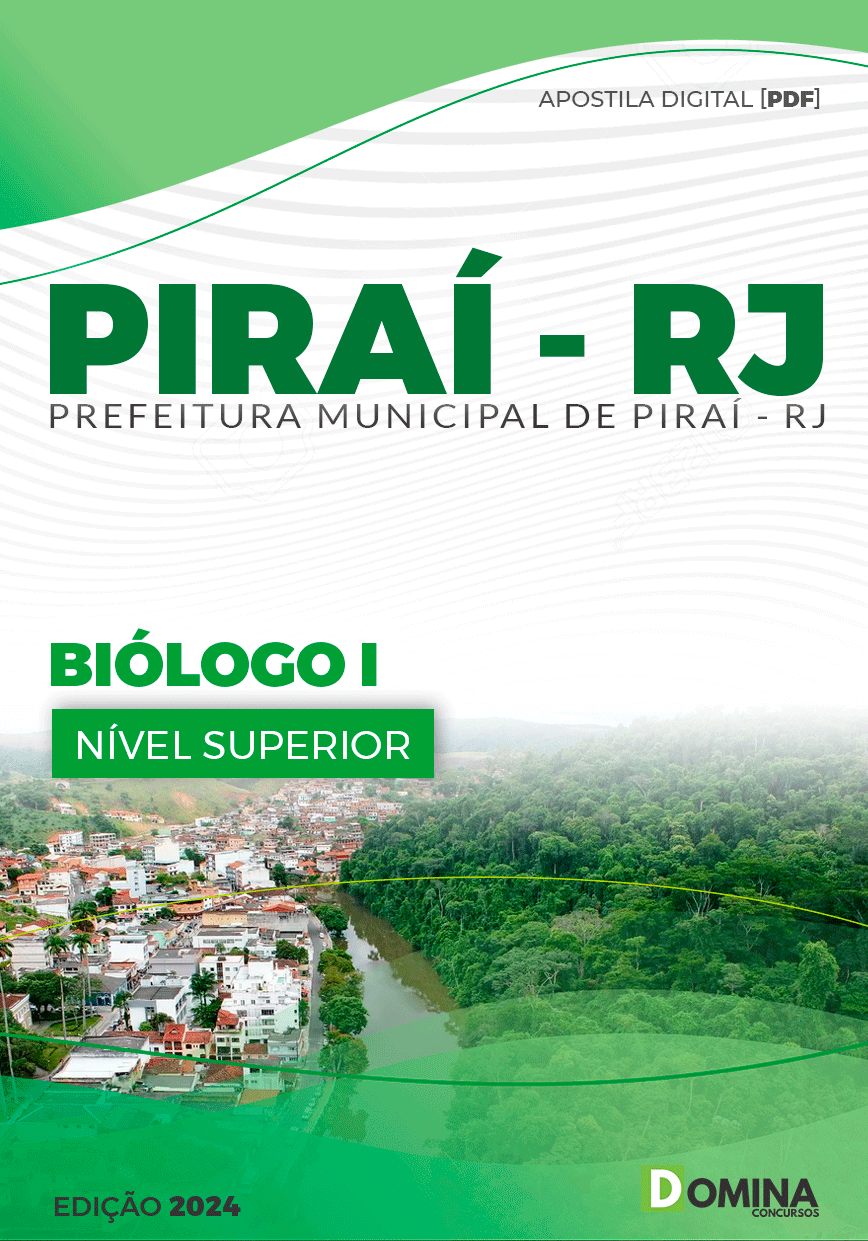Apostila Pref Piraí RJ 2024 Biólogo I