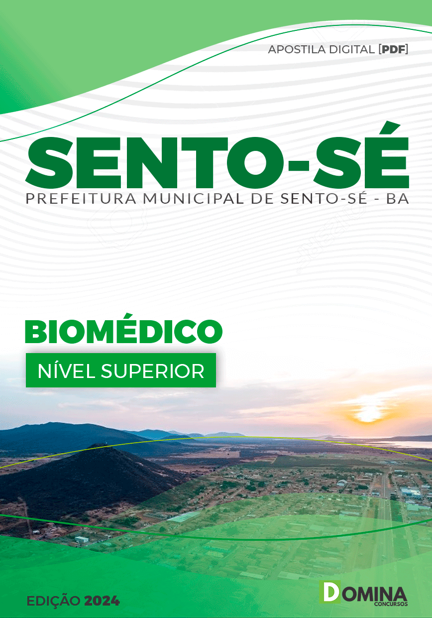 Apostila Pref Sento-Sé BA 2024 Biomédico