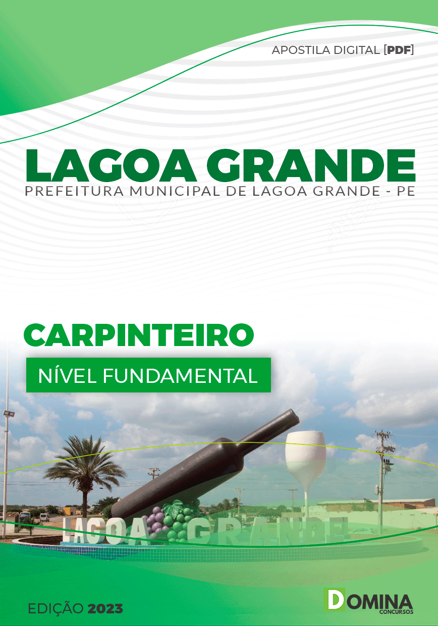Apostila Pref Lagoa Grande PE 2024 Carpinteiro