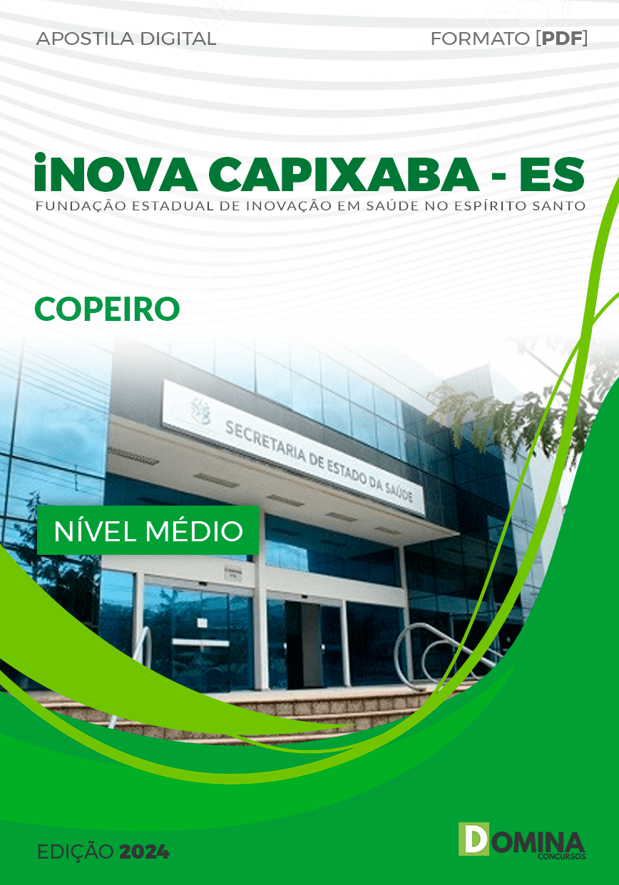 Apostila iNOVA Capixaba ES 2024 Copeiro