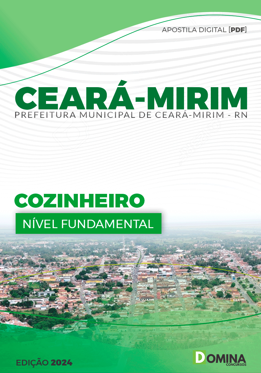 Apostila Pref Ceará Mirim RN 2024 Cozinheiro