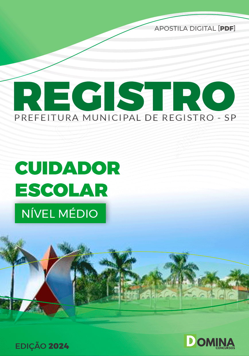 Apostila Prefeitura Registro SP 2024 Cuidador Social