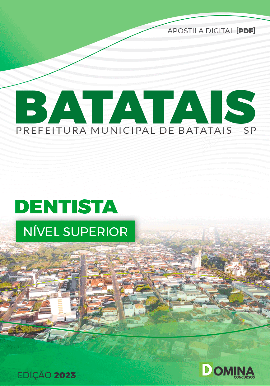 Apostila Pref Batatais SP 2024 Dentista