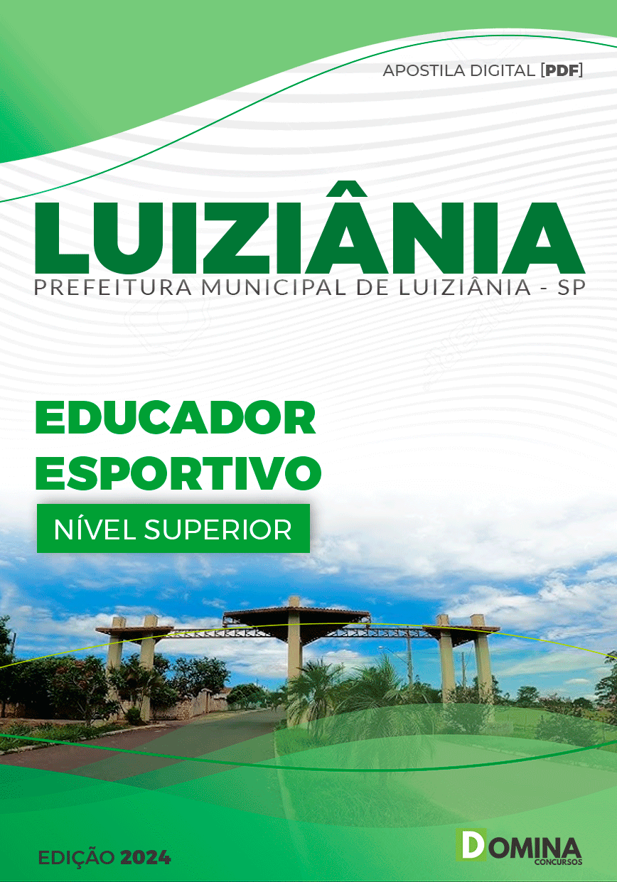 Apostila Pref Luiziânia SP 2024 Educador Esportivo
