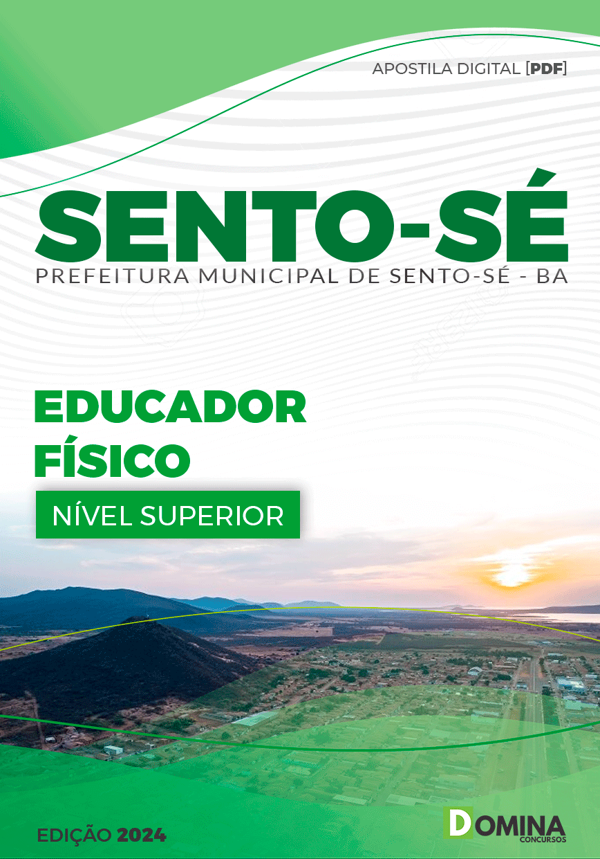 Apostila Pref Sento-Sé BA 2024 Educador Físico