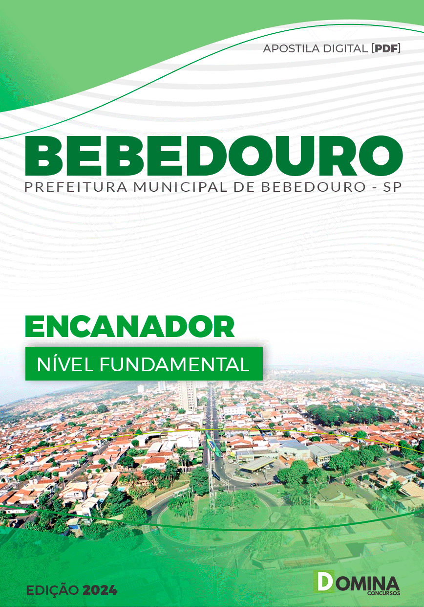 Apostila Pref Bebedouro SP 2024 Encanador