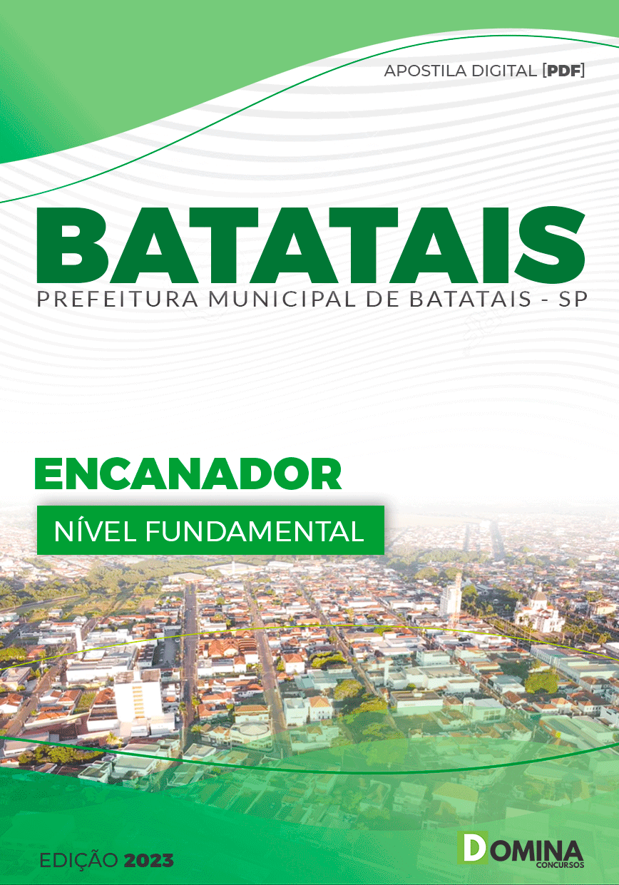 Apostila Pref Batatais SP 2024 Encanador
