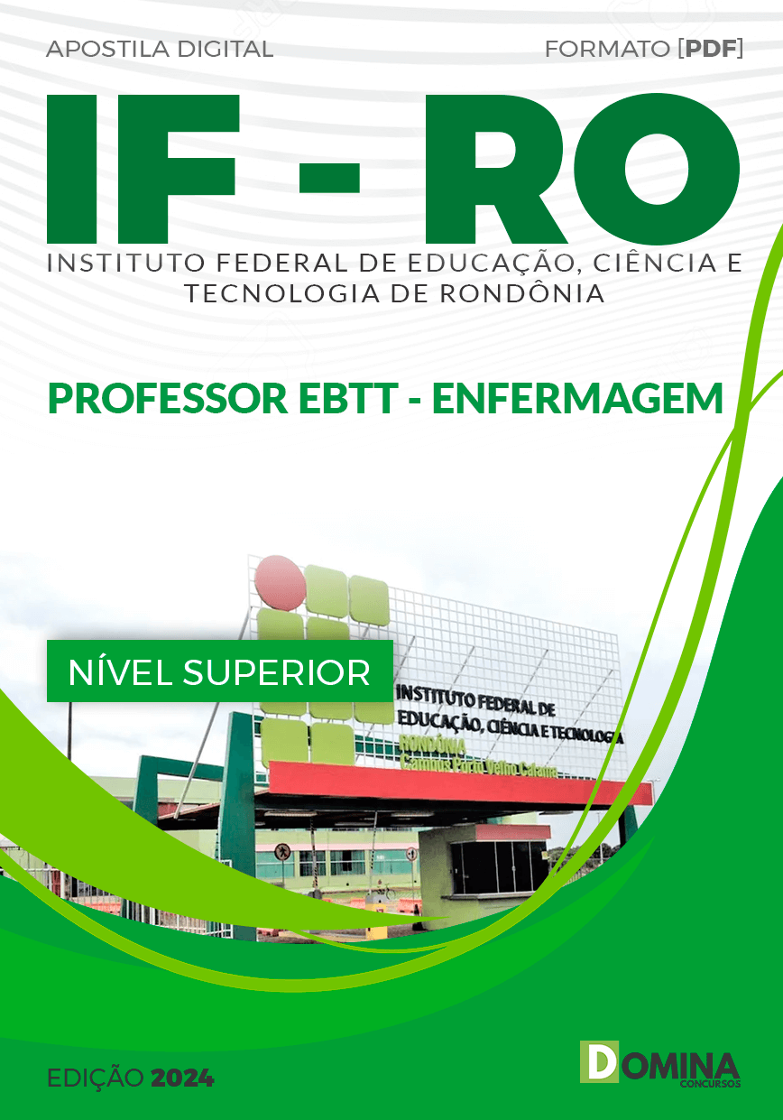 Apostila IFRO 2024 Professor EBTT Enfermagem
