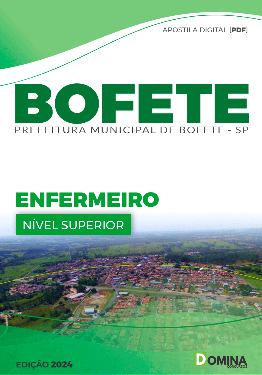 Apostila Pref Bofete SP 2024 Enfermeiro