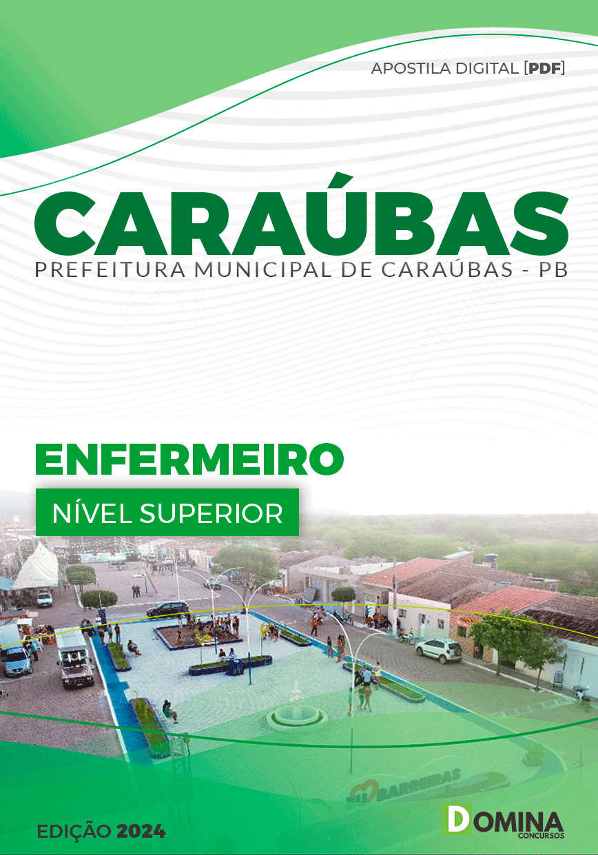 Apostila Pref Caraúbas PB 2024 Enfermeiro