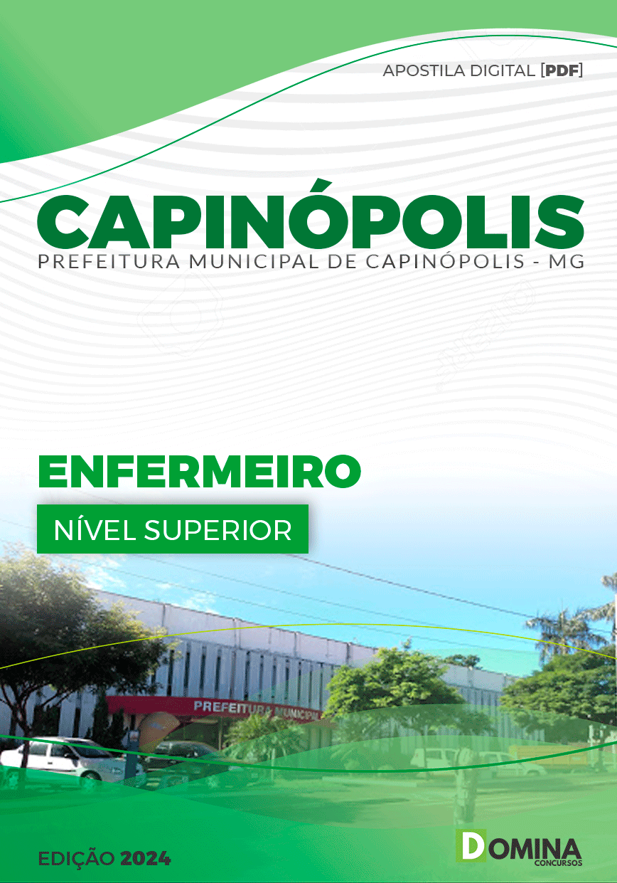 Apostila Prefeitura Capinópolis MG 2024 Enfermeiro