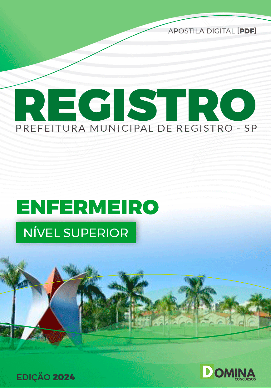 Apostila Prefeitura Registro SP 2024 Enfermeiro