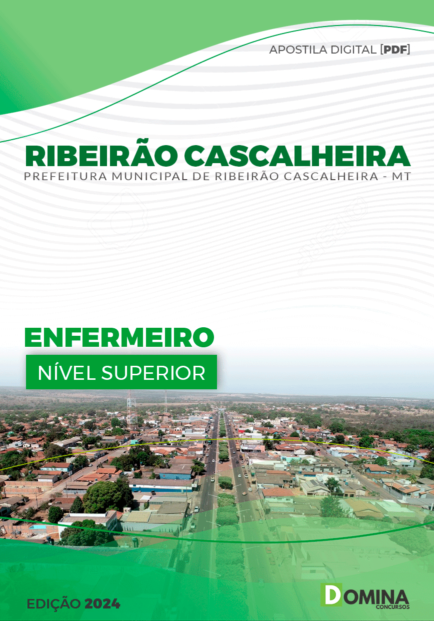Apostila Pref Ribeirão Cascalheira MT 2024 Enfermeiro